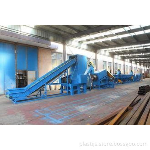 Automatic PE PP Film Washing Line Recycling Machinery With